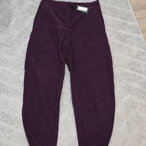 NWT OSKA Women's Purple Corduroy Pant